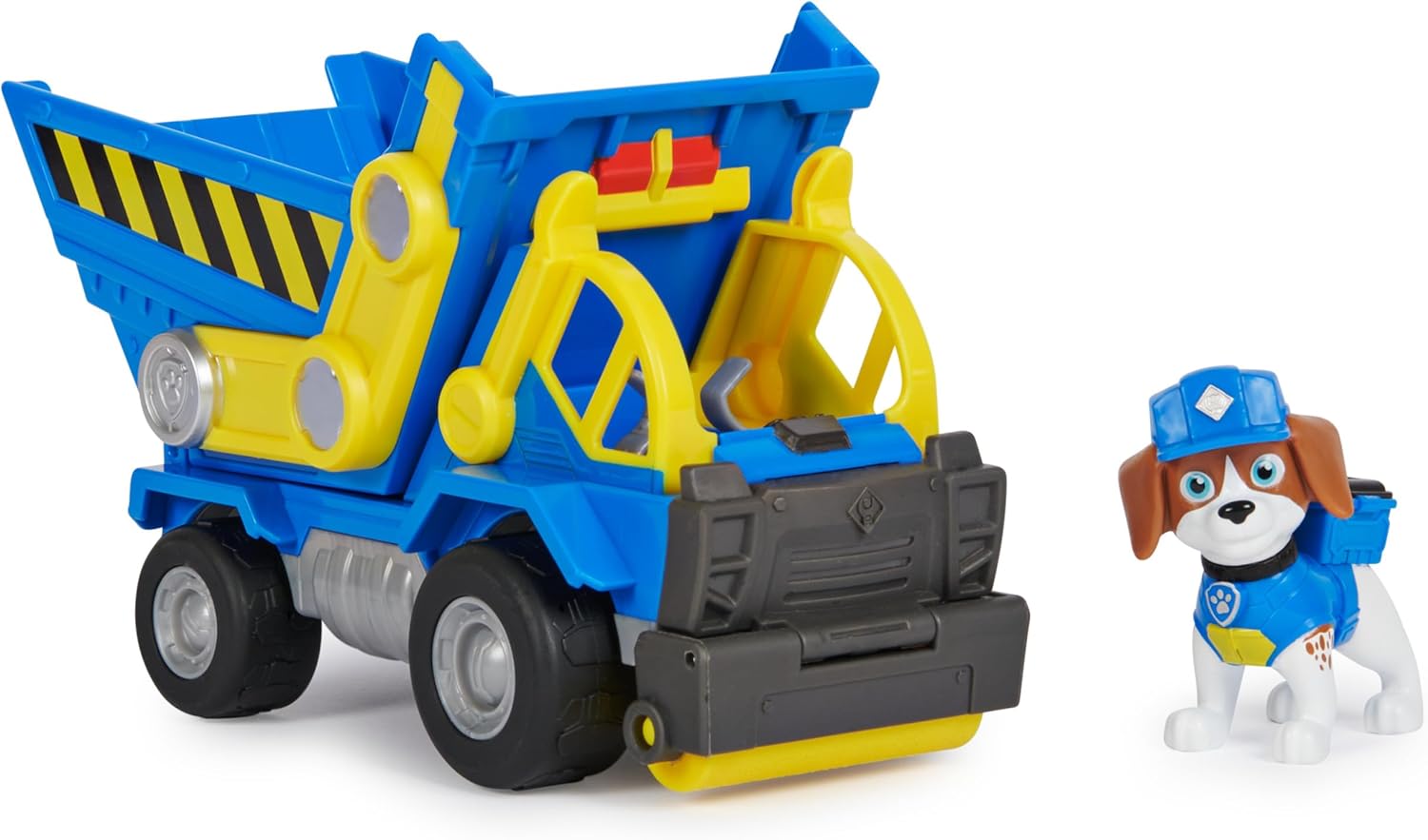 Rubble & Crew, Wheeler’s Dump Truck Toy with Movable Parts and a Collectible Action Figure, Kids’ Toys for Ages 3 and Up