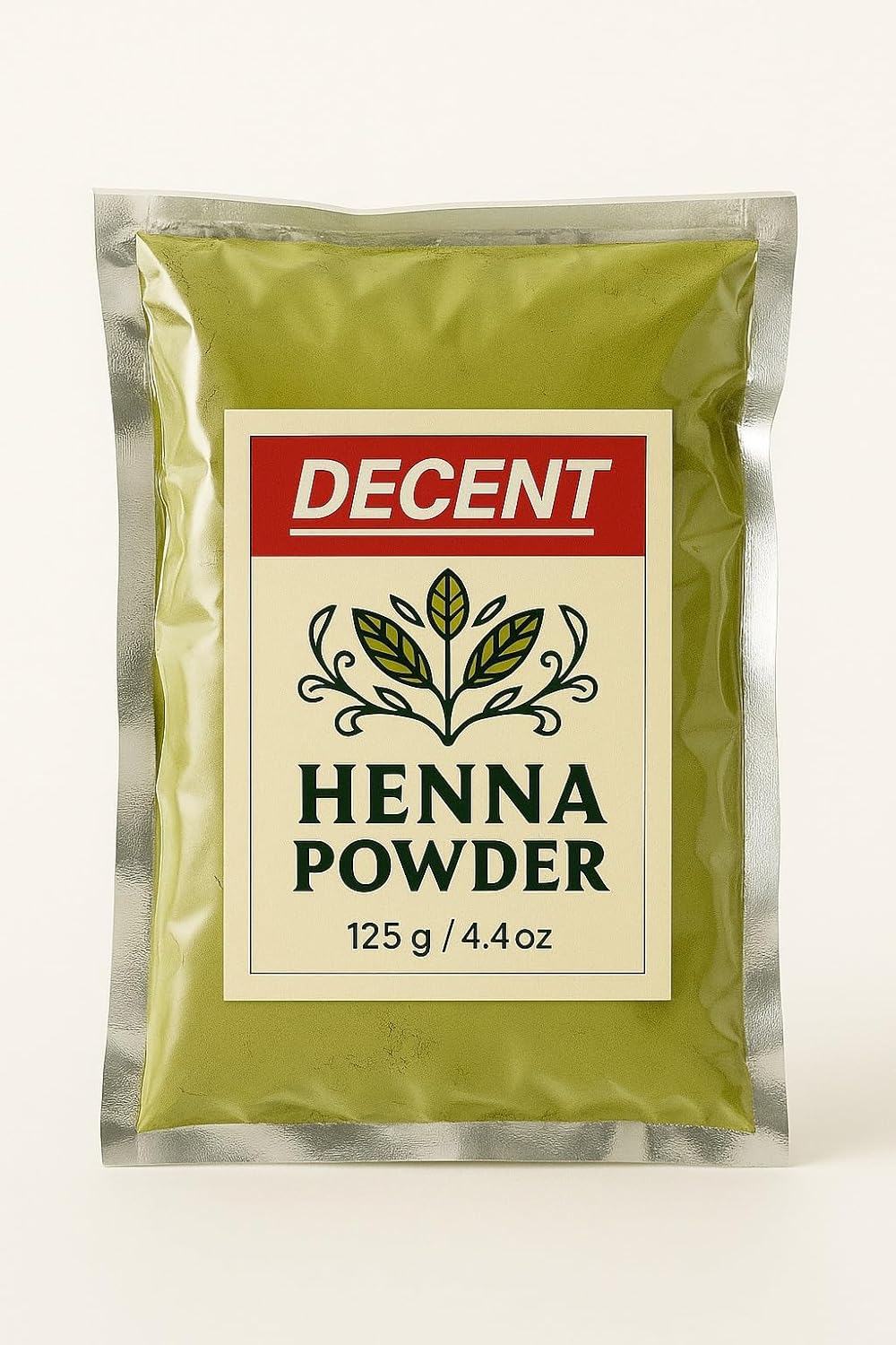 Decent Henna Powder - 250 Grams | 100% Pure Natural Organic Hair Color for Hair Dye - Red, Best for Red Hair