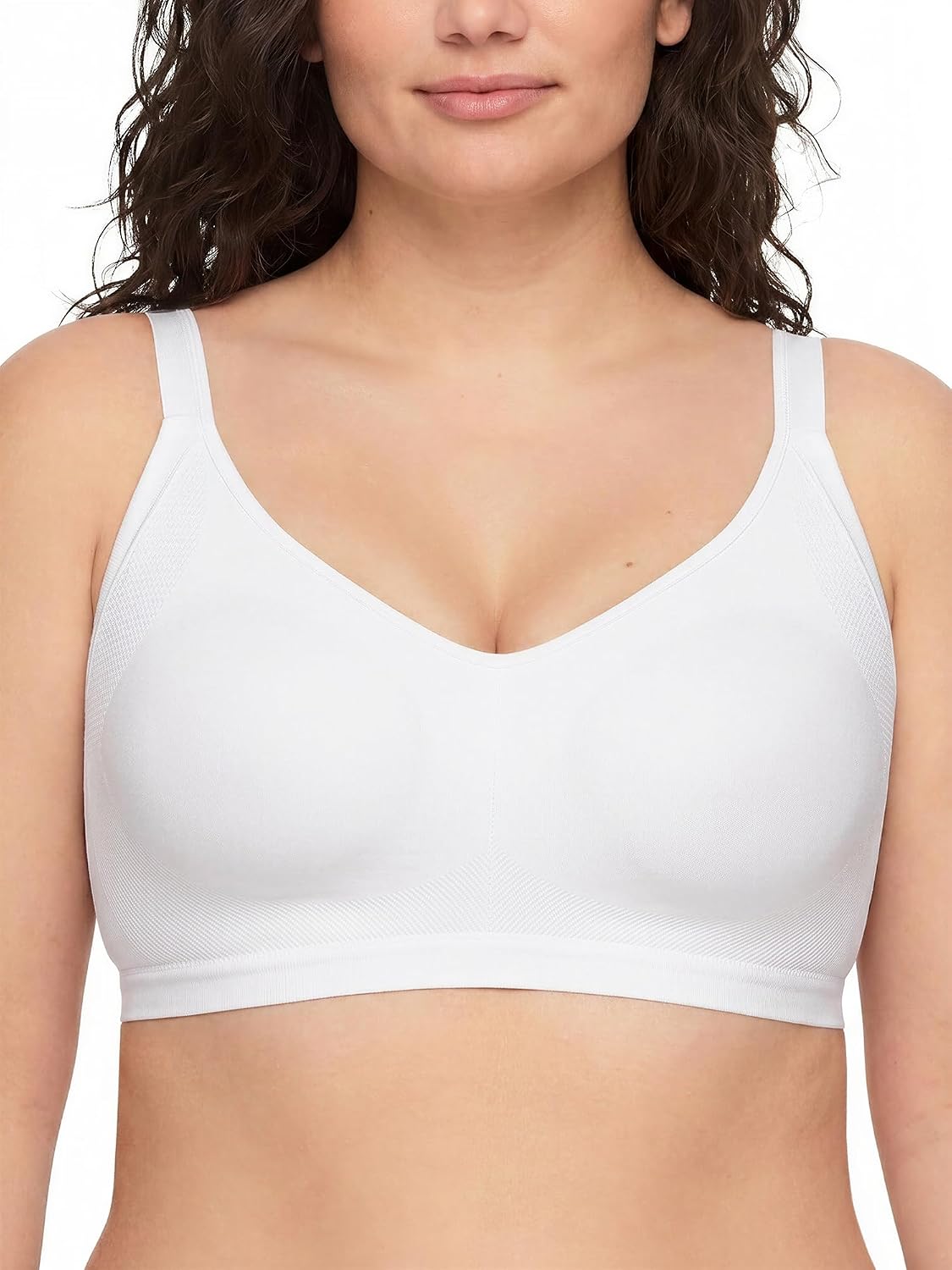 Warners Easy Does It Underarm-Smoothing with Seamless Stretch Wireless Lightly Lined Comfort Bra