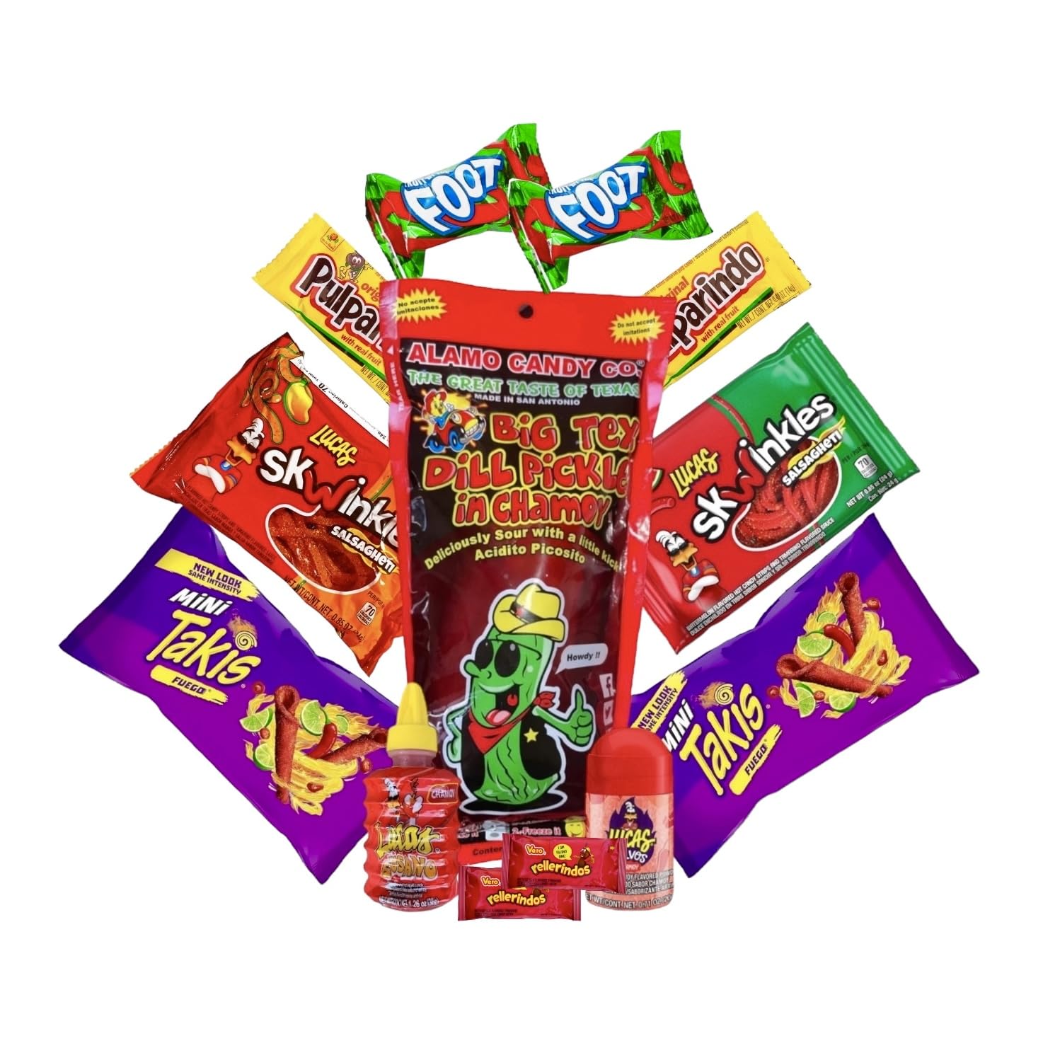 Queenz Candiez Viral Chamoy Pickle Kit + Extra Candy (The Sweet Tooth Pickle Kit)