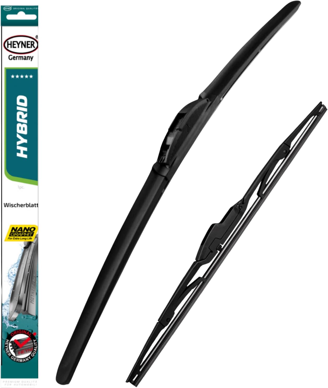 HEYNER Wiper Blades For Toyota Yaris 2011-2019 Front Rear Replacement Set h2812HRC