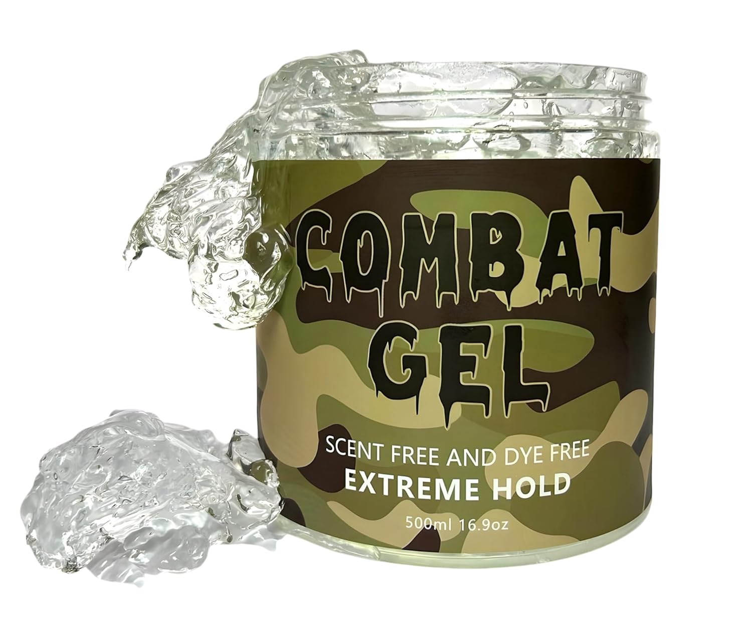extreme hold hair gel (500 ML, Unscented)