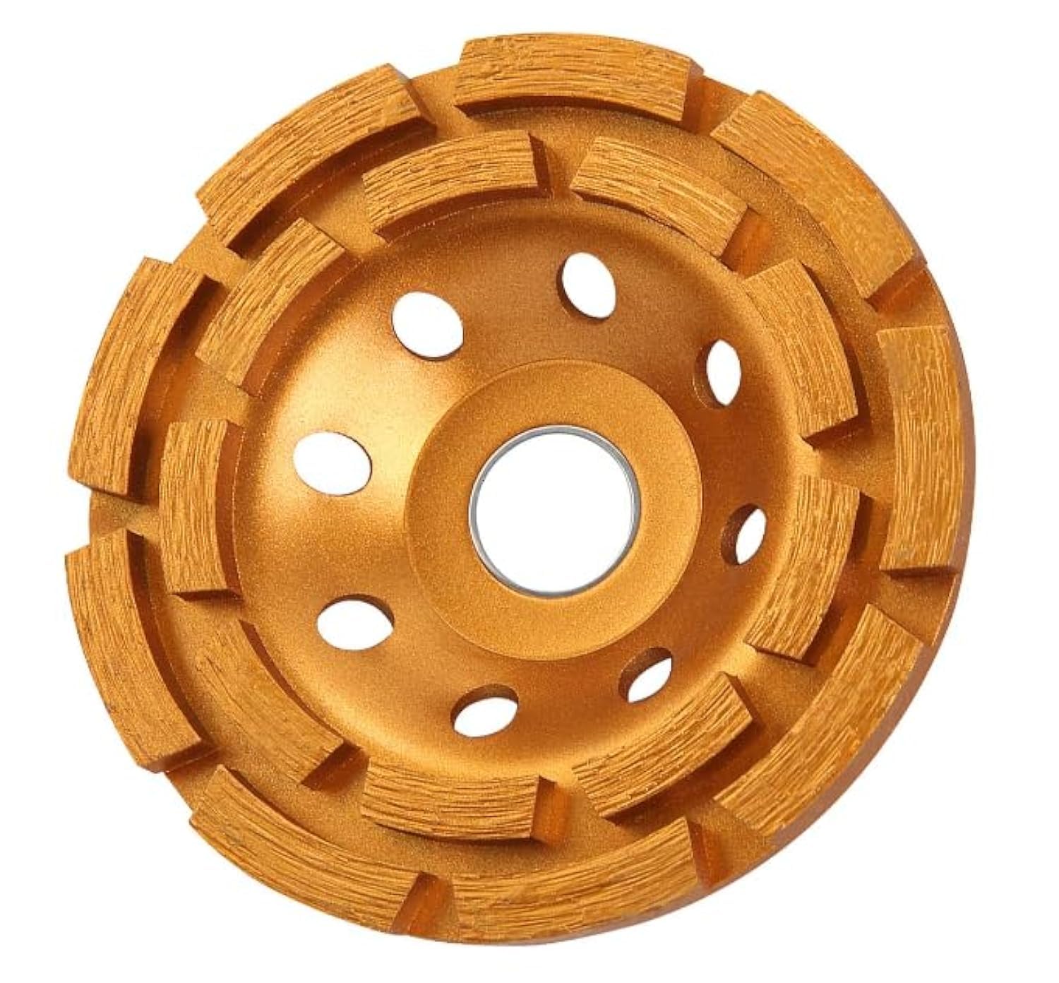 KSEIBI 644030 Diamond Concrete Grinding Wheel 4 1/2 inch for Polishing and Cleaning Stone Concrete Surface, Cement, Marble, Rock, Granite, and Thinset Removing, Angle Grinder Wheels Cup