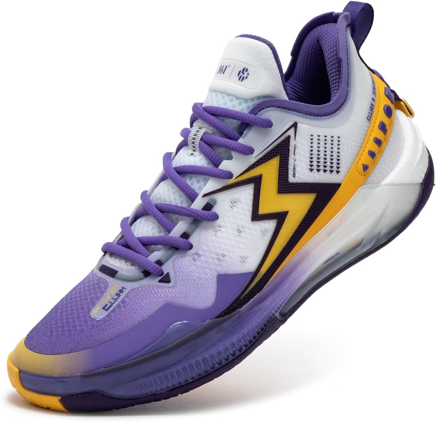 361° Big3 5.0 Quick PRO Basketball Shoes for Men Breathable Outdoor Sneakers Cushioning,Anti Slip Practice Student Sports Shoes for Teens and Adults,Caldwell Pope Zapatillas de baloncesto Hombre