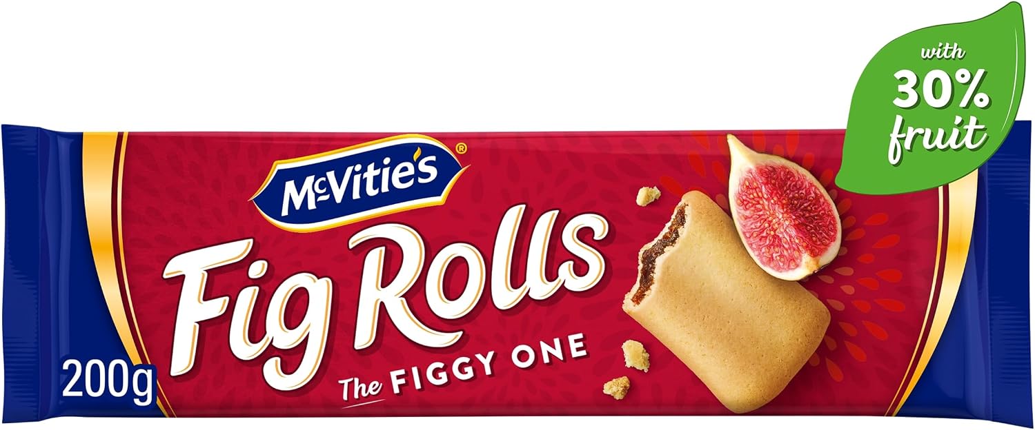 McVitie's Fig Rolls Biscuits, The Figgy One, 200 g (Pack of 1)