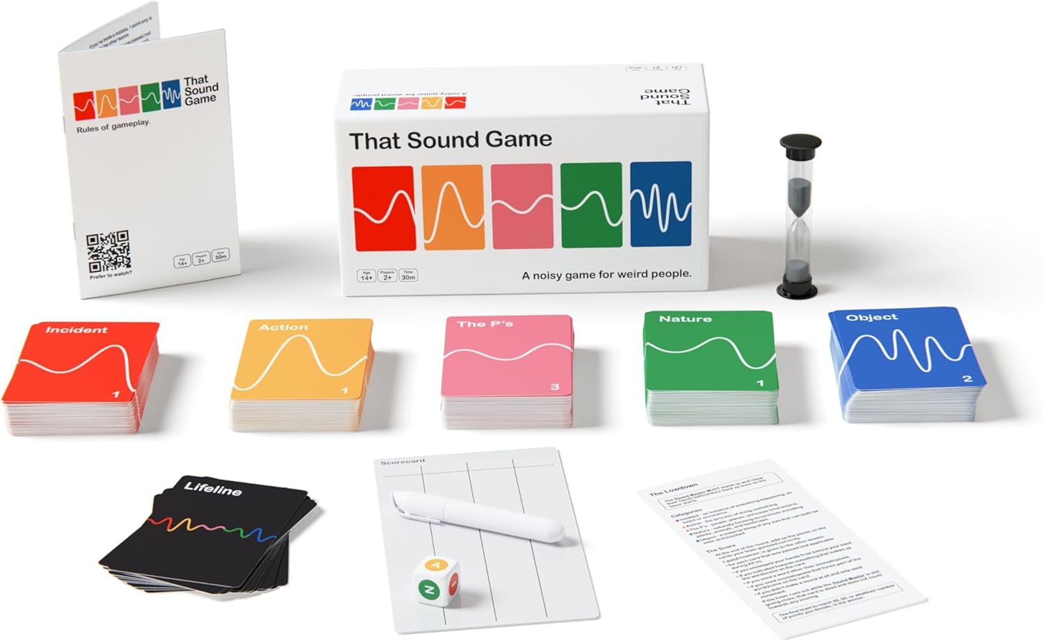 That Sound Game - The Award Winning Party Game - Party Sound Guessing Game for Adults and Teens, Board Game for 2+ Players Ages 14 and Up