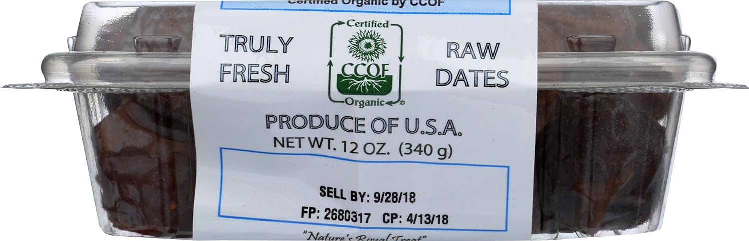 DEL REAL Organic Del Real Medjool Dates, 12 OZ