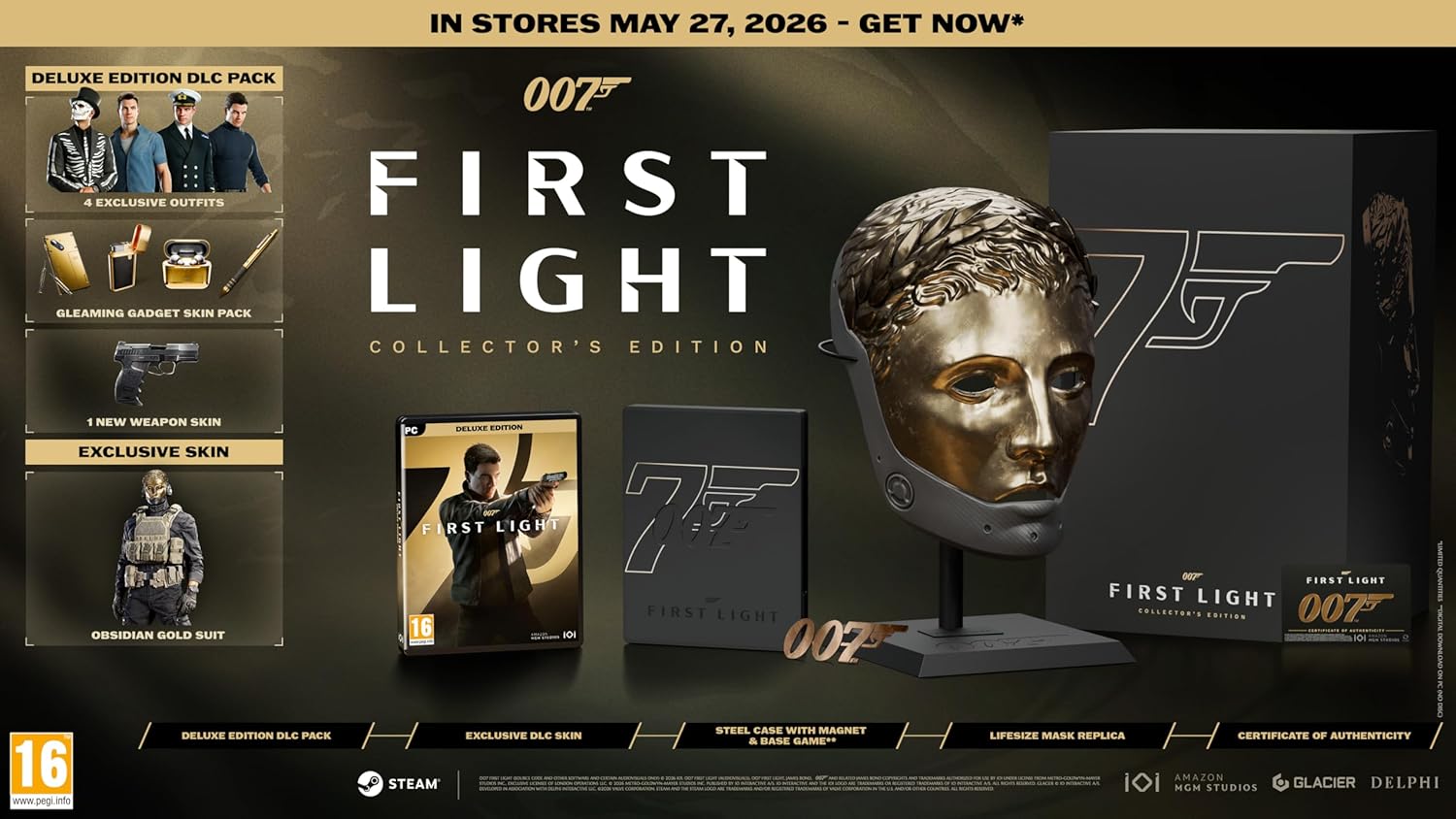 007 First Light Mask Collector's Edition (Windows PC)