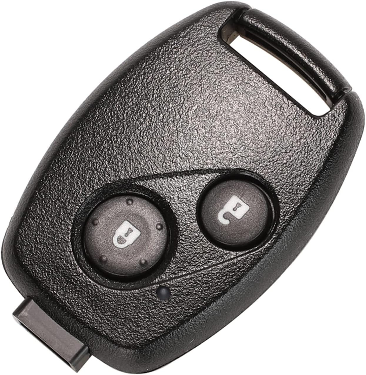 HooRLZ Honda Key Fob Replacement For Honda Civic Jazz Crv Insight Accord Fit Frv Remote Car Key Cover Shell, 2 Button Honda Key Fob, Honda Civic Key Case - No Blade