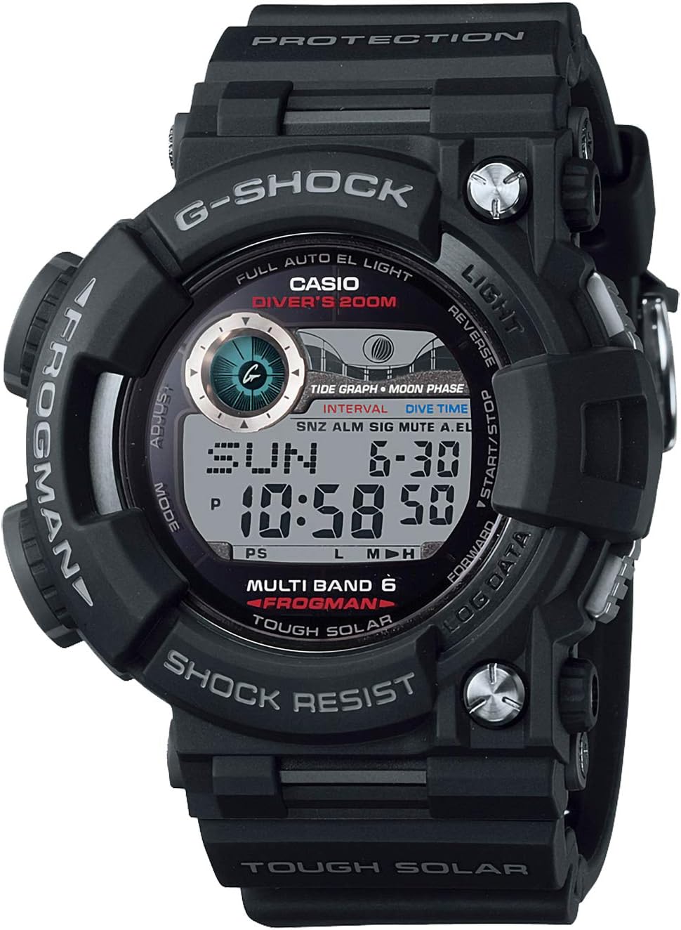 Casio G-Shock Digital Dial Resin Quartz Men's Watch [GWF-1000-1jf] (Japan Import-No Warranty)