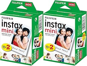 Fujifilm 2 Pack instax mini Instant Daylight Film, Twin Pack, 20 Exposures, ISO 800