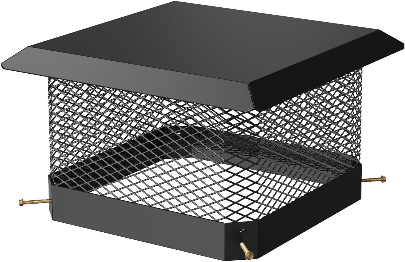 Chimney Cap 13x13 Inch, Chimney Cover Outside Cap for Wood Stove Fireplace Chimney Flue Caps