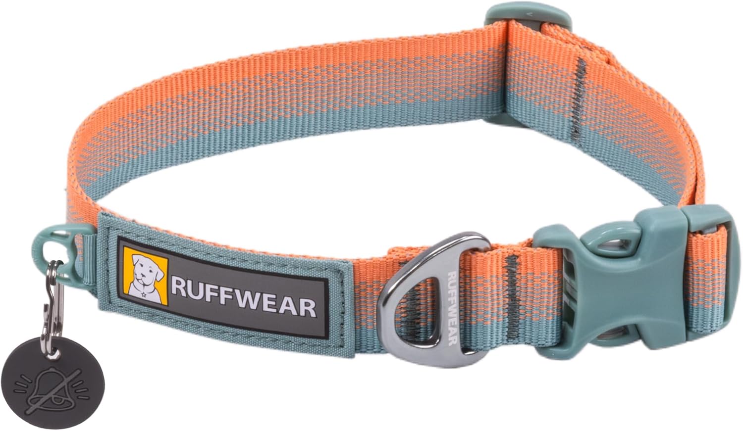 Ruffwear, Front Range Dog Collar, Durable and Comfortable Collar for Everyday Use, Spring Fade, 14"-20"