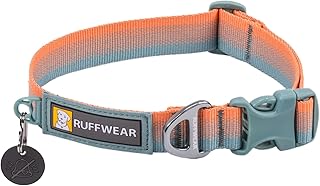 Ruffwear, Front Range Dog Collar, Durable and Comfortable Collar for Everyday Use, Spring Fade, 14"-20"