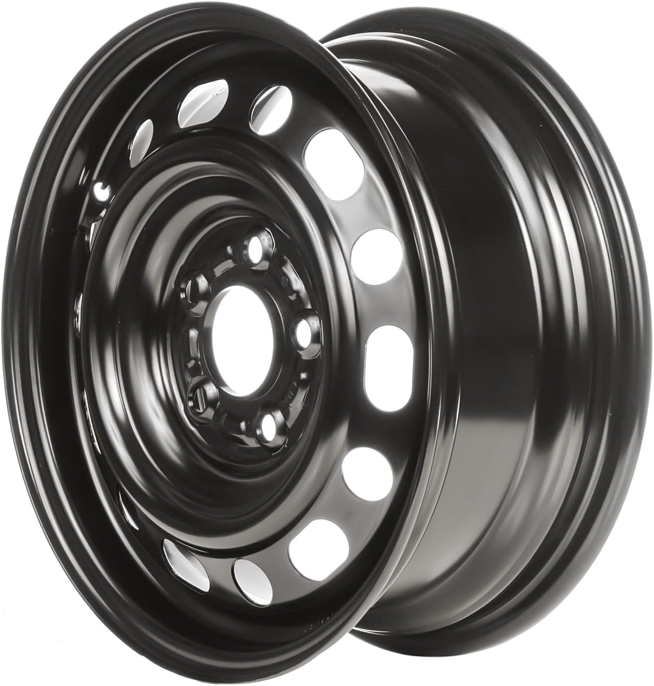 15x6" Genuine Factory OEM Black Steel Wheel Rim for Mazda 3 2004-2009 | 64891
