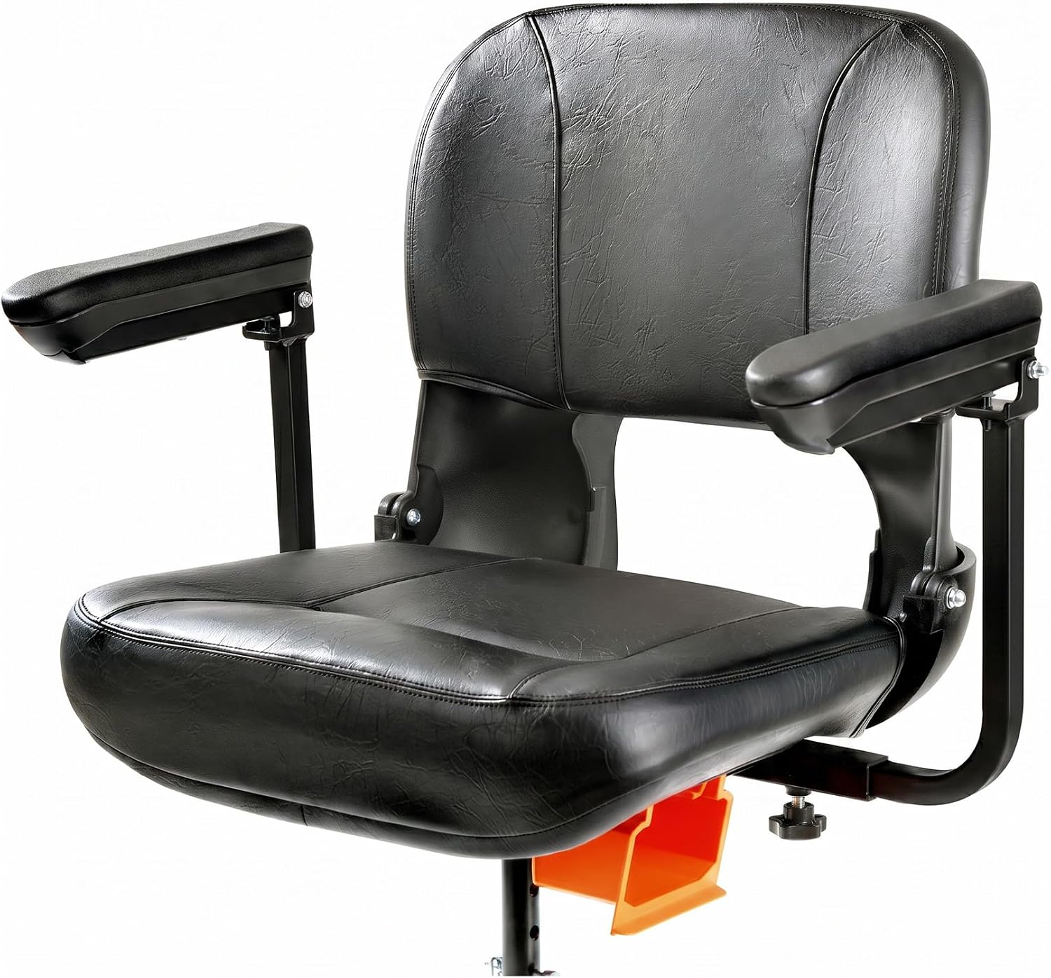 SuperHandy Upgraded Fully Padded Faux Leather Cushioned Seat, Back Rest, and Handles - Only For SuperHandy GUT112/GUT140/GUT164/GUT165/GUT184 (Seat with armrests only)
