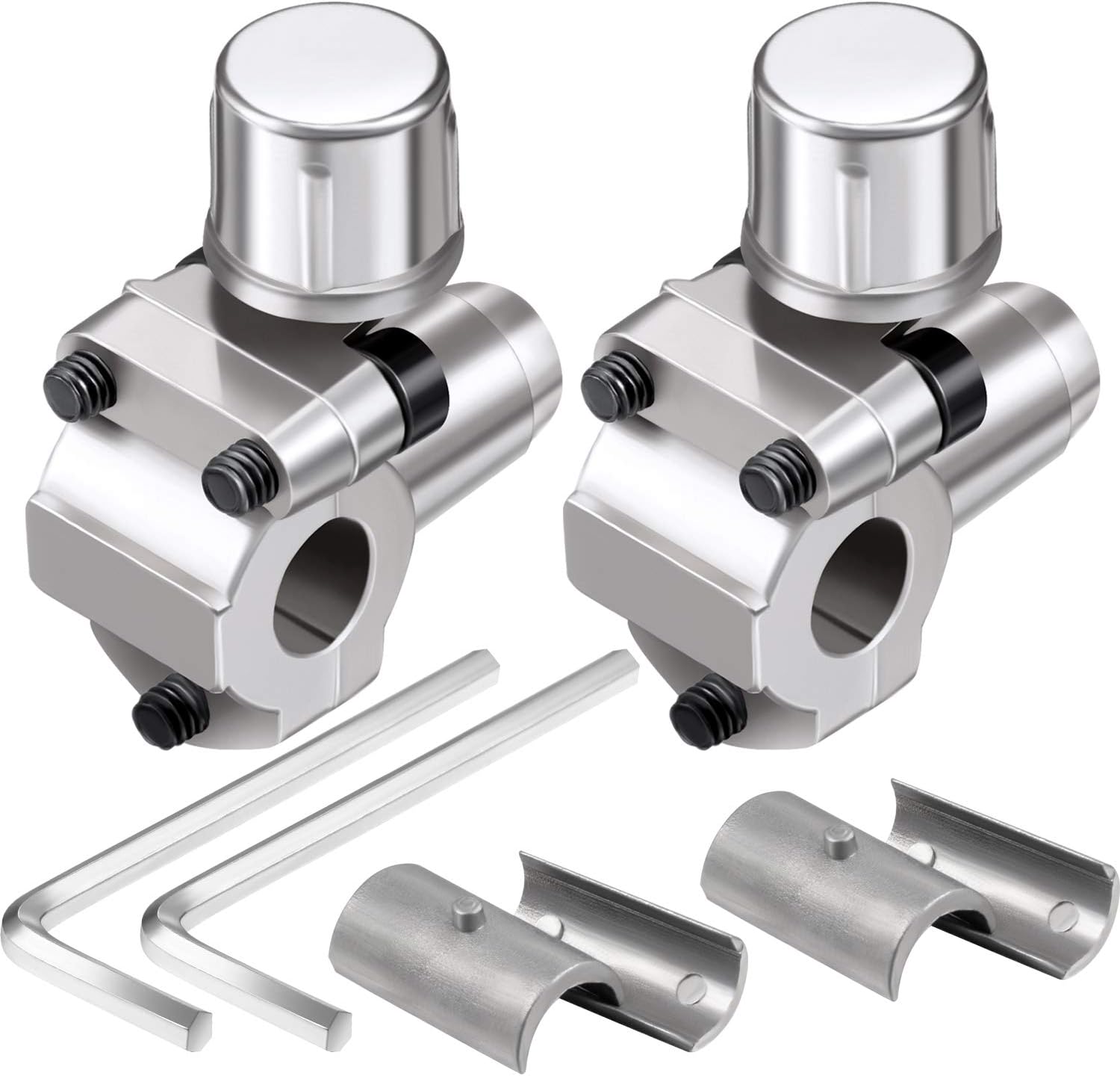 Chinco Piercing Valve Kits Bpv-31 Refrigerator Tap Valve Compatible with 1/4, 5/16 and 3/8 Inch Outside Diameter Pipes, Replace for Ap4502525, Bpv31d, Gpv14, Gpv31, Gpv38, Gpv56, Mpv31(2 Sets)