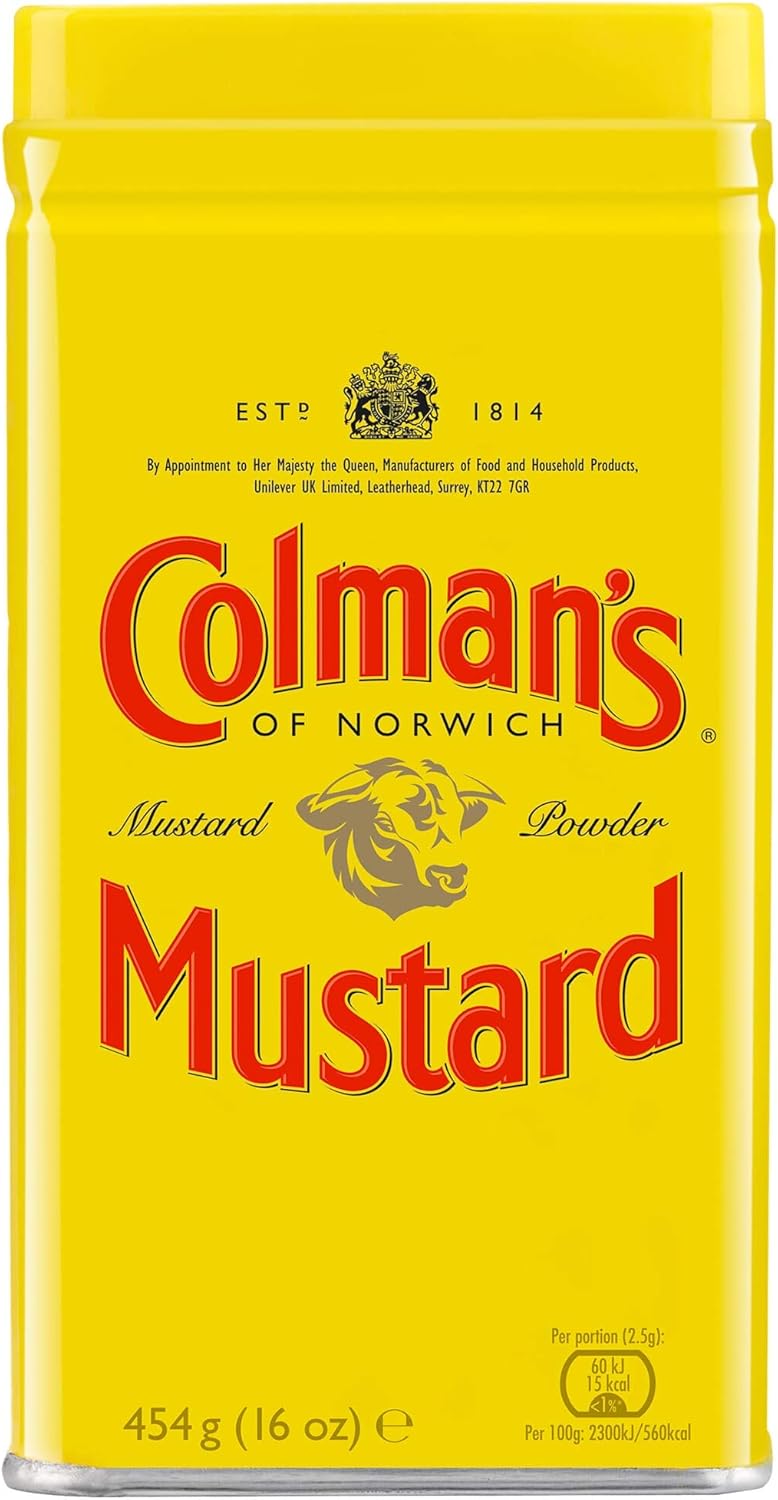 Colman's English Mustard Powder - 6x454g