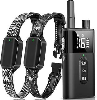 No Shock Dog Training Collar for 2 Dogs
