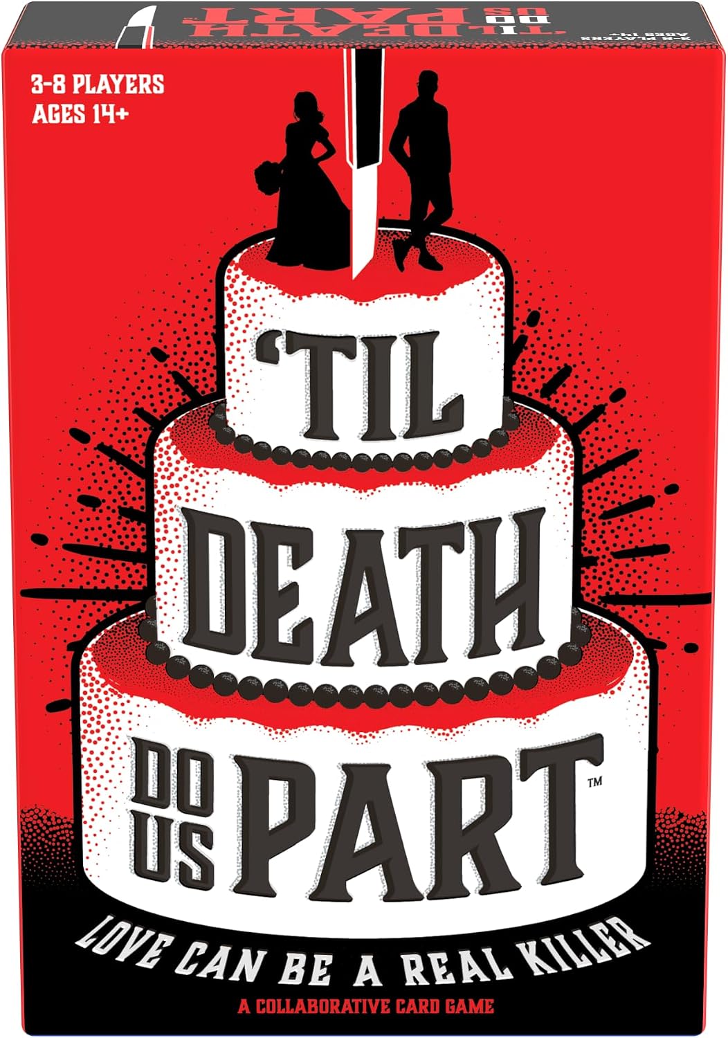 Pressman 'Til Death Do Us Part Game | Collaborative Card Game | 3-8 Players, Ages 14+