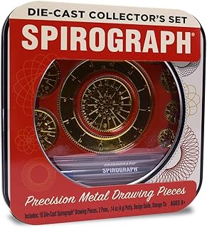 Spirograph Die-cast Collector’s Set, Multi, 14 piece (1021RZ)
