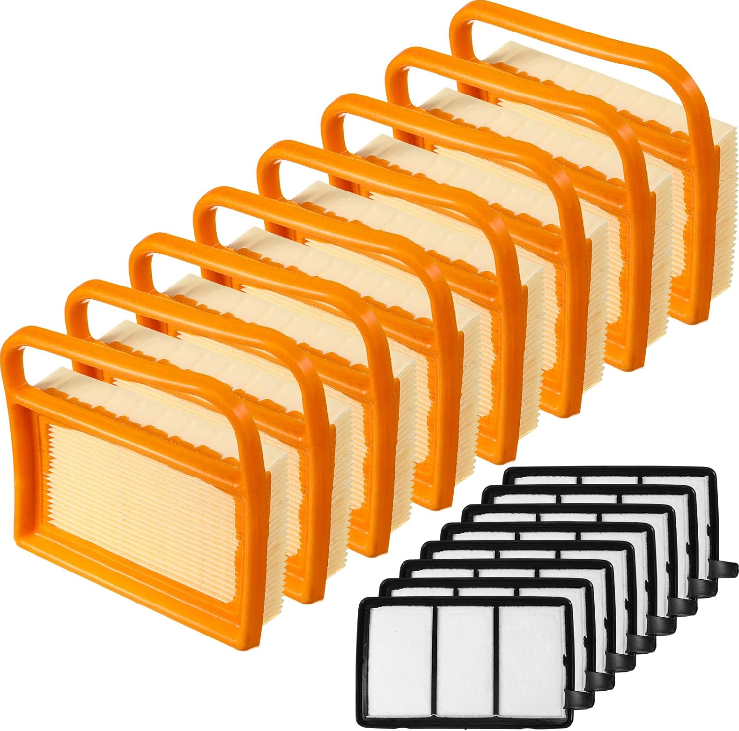 8 Pack TS410 TS420 Air Filter with Pre Cleaner Compatible with Stihl TS410, TS420, TS410z, TS420z, TS480, TS500i Concrete Cut off Saw