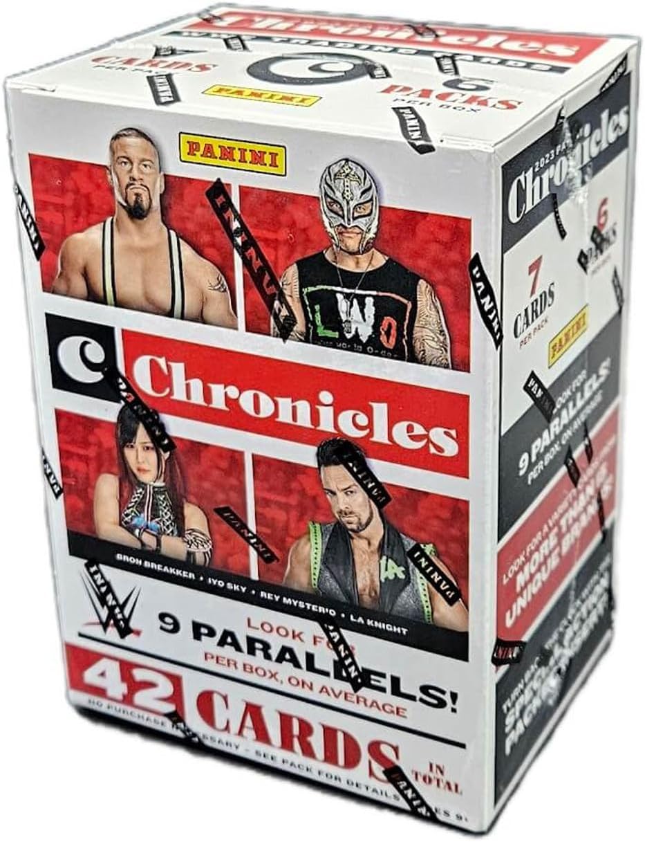 23 PANINI Chronicles WWE Value Box