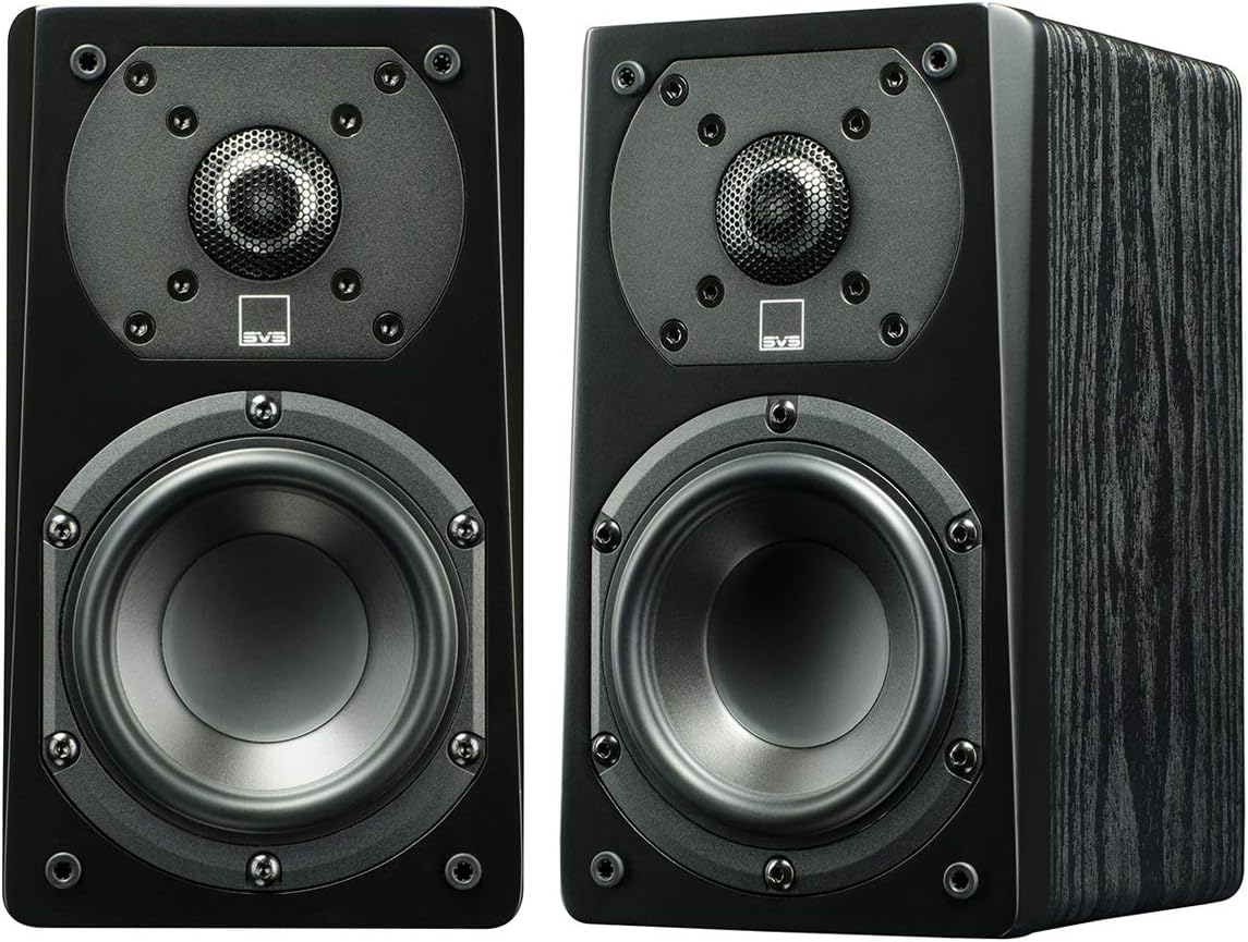 SVS Prime Satellite Speakers - Pair (Premium Black Ash)