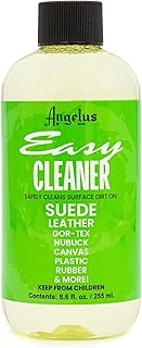 Angelus Easy Cleaner, Premium Shoe Cleaner, Safe for Sneakers, Leather, Suede, Canvas, and More – Removes Dirt and Stains | Made in USA - 8.6 fl oz