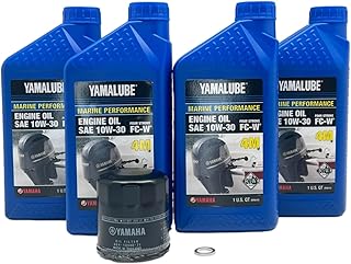 Yamaha Outboard New OEM Oil Change,Filter Service Kit F75-F115, LUB-MRNMD-KT-11