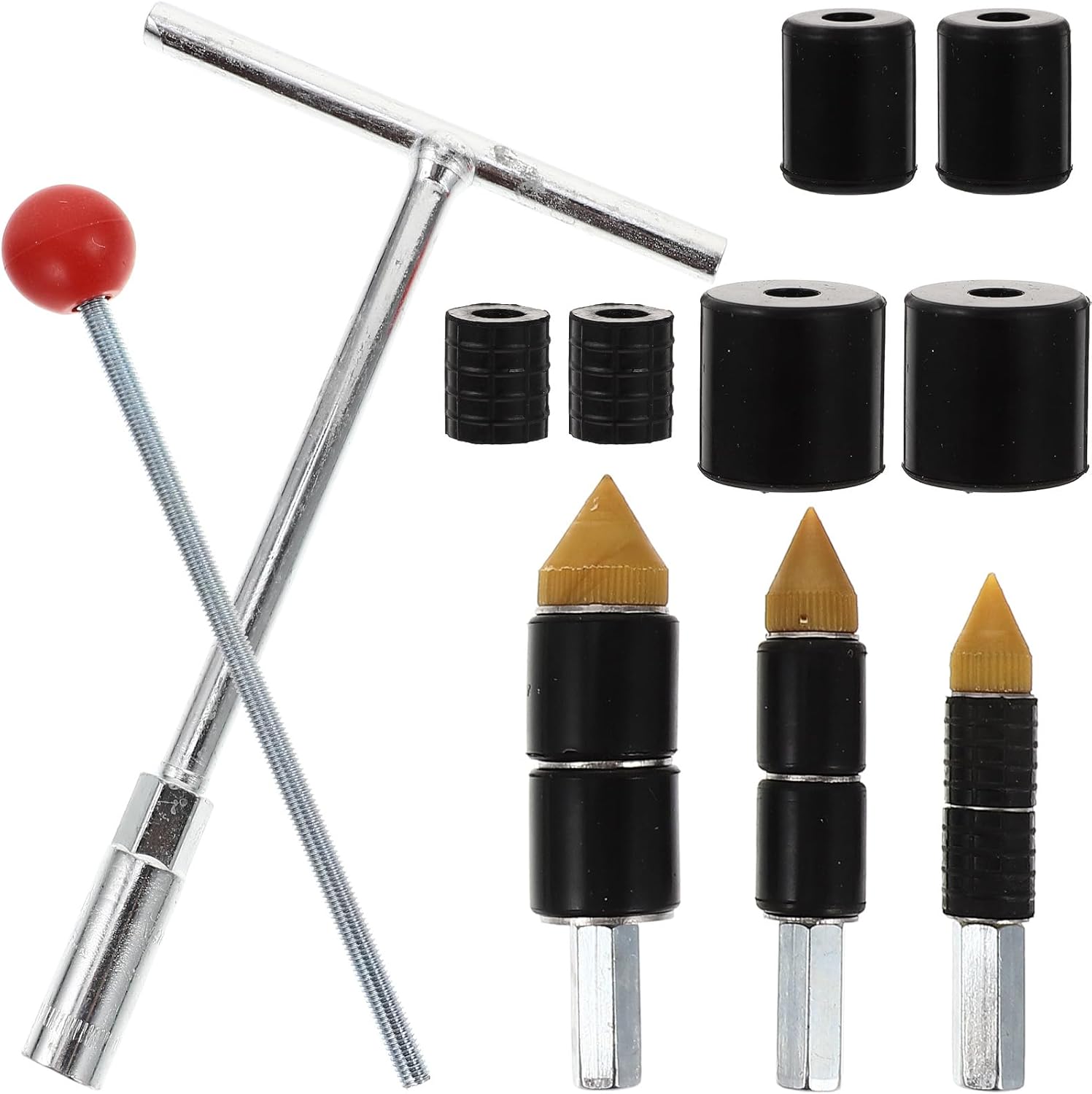 Uonlytech 1 Set Universal Hot Water Stopper Pin Plumbing Tools Plumbing Tool Stop Water Universal Needle Stainless Steel Hot Melt Stop Pin for Plugging Repair