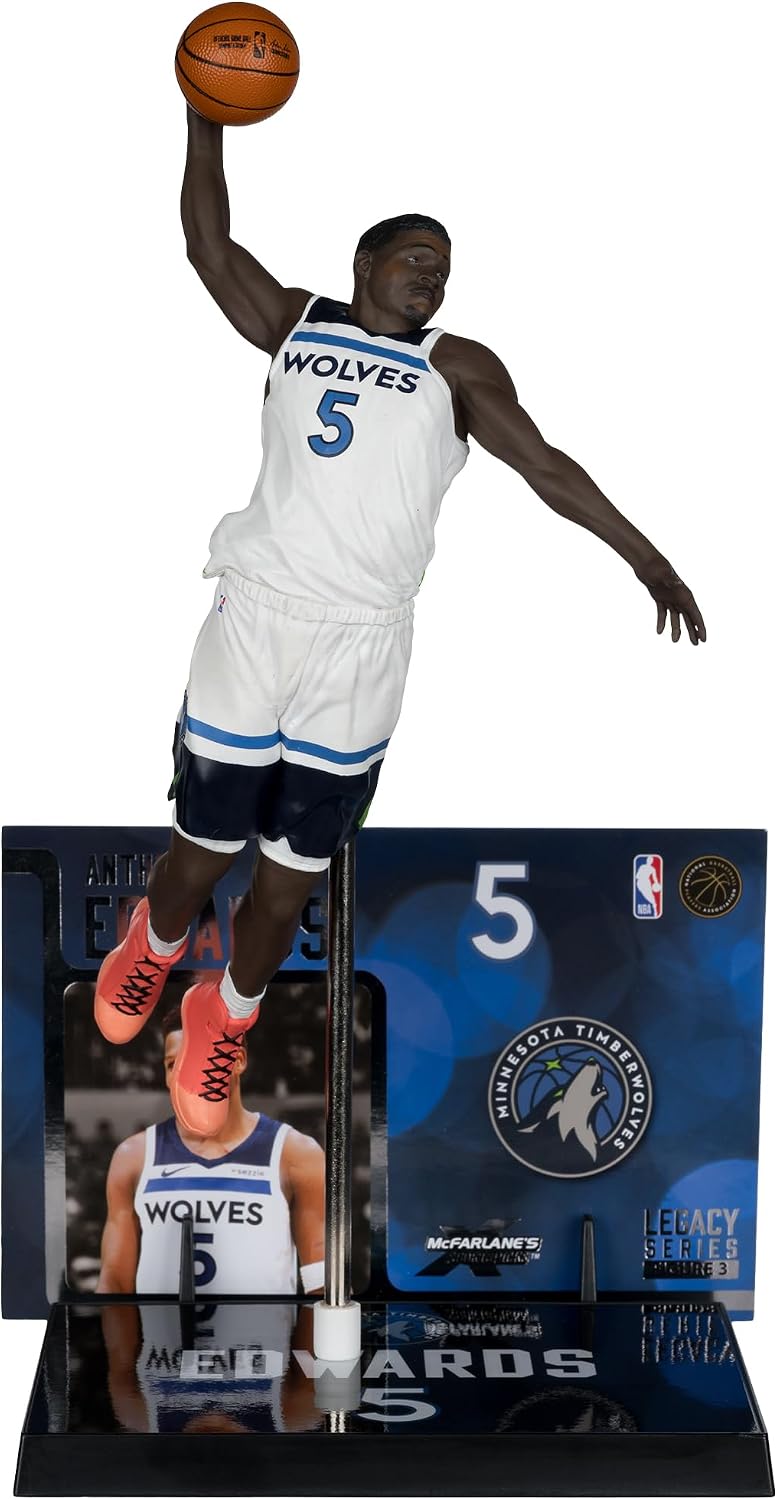 McFarlane Toys- Anthony Edwards (Minnesota Timberwolves) NBA 7in Posed Figure McFarlane's SportsPicks