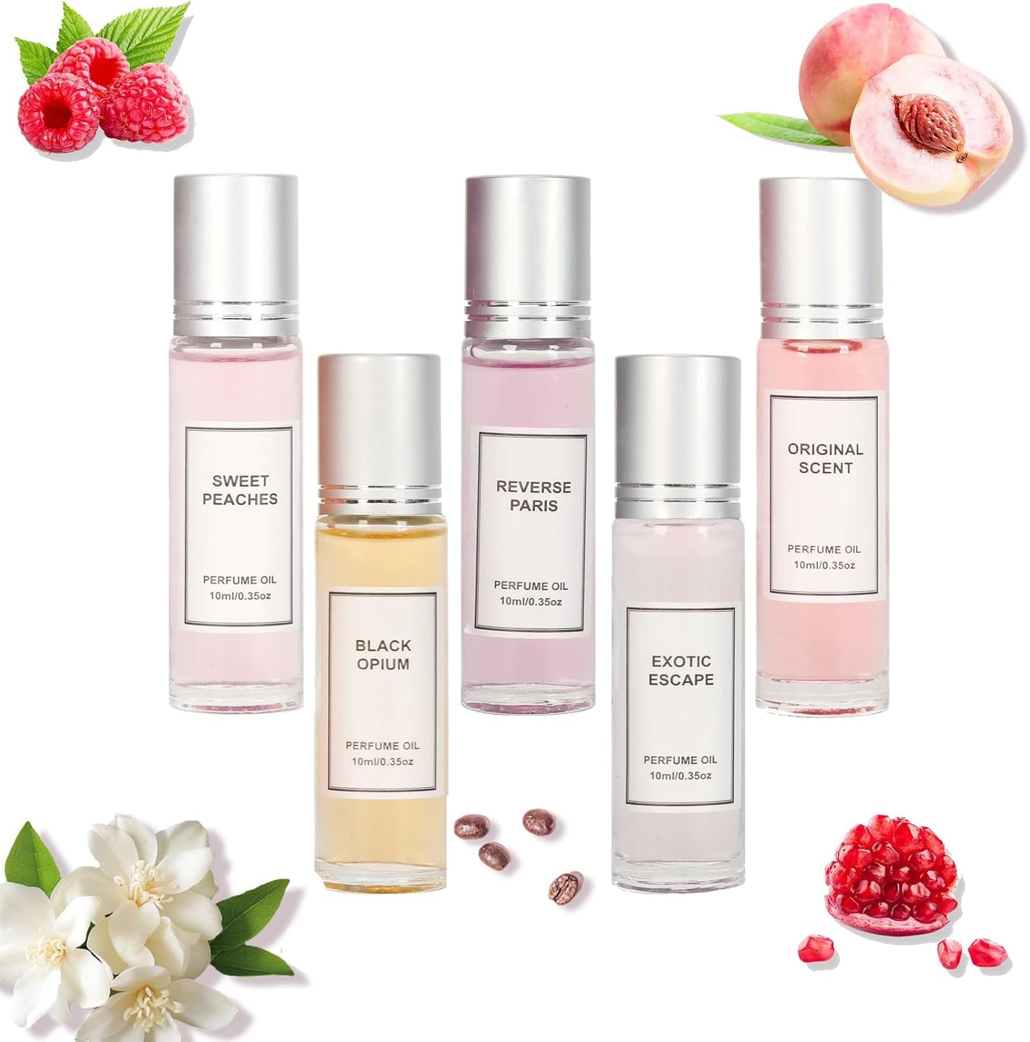2025 New Pheromone Parfum for Women Secret Pheromone Parfum Enhanced Scents Pheromones Perfume Set Womens Perfume Pheromone Scent Collection Perfume Gift Sets Women Girls (Set B-4PC)