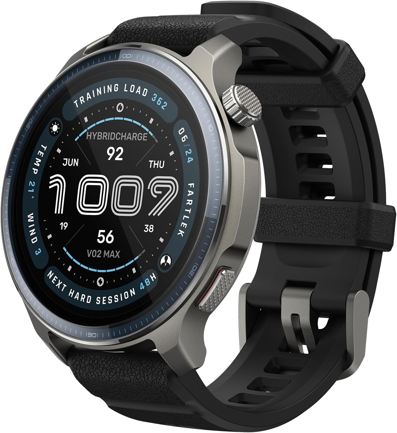 Amazfit Balance 2 Smart Watch, 1.5" AMOLED Sapphire Glass, iOS/Android