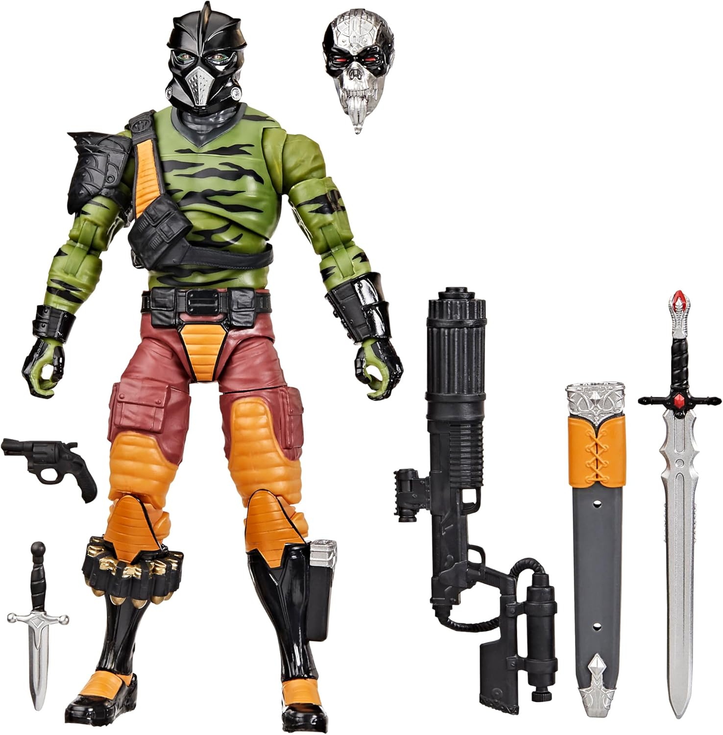 G.I. Joe Classified Series #155, Darklon, Collectible 6 Inch Action Figure with 6 Accessories