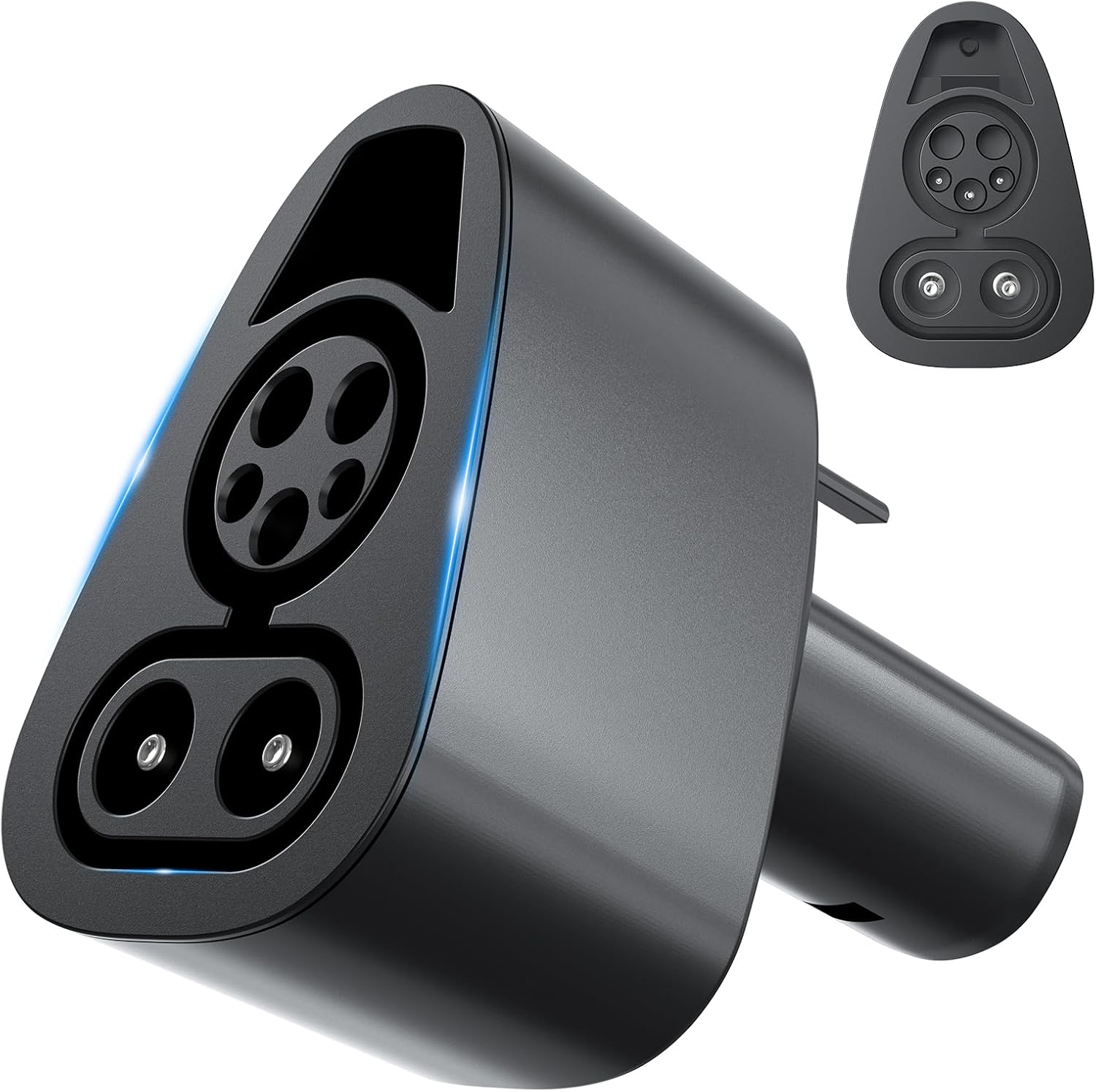 CCS1 to Tesla Charger Adapter, 250kW Supercharger CCS Adaptor, Fit for Model Y/3/S/X, Charge at Level 3 DC Fast Charging Stations (Not for Level1 Level2 EV Charger), NACS Adapter