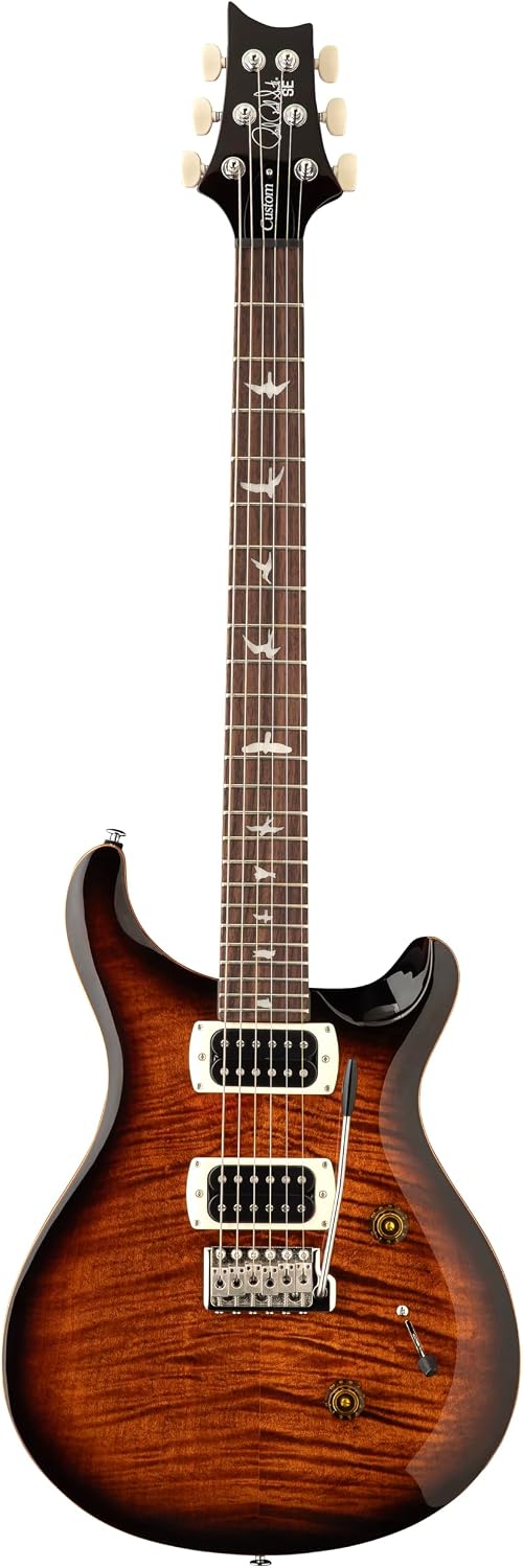PRS SE Custom 24, Black Gold Burst with Gigbag