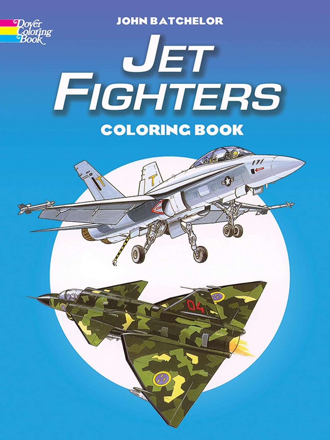 Jet Fighters Coloring Book