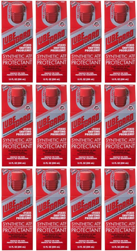 LUBEGARD Automatic Transmission Fluid ATF Synthetic Additive Red 60902 12 pack