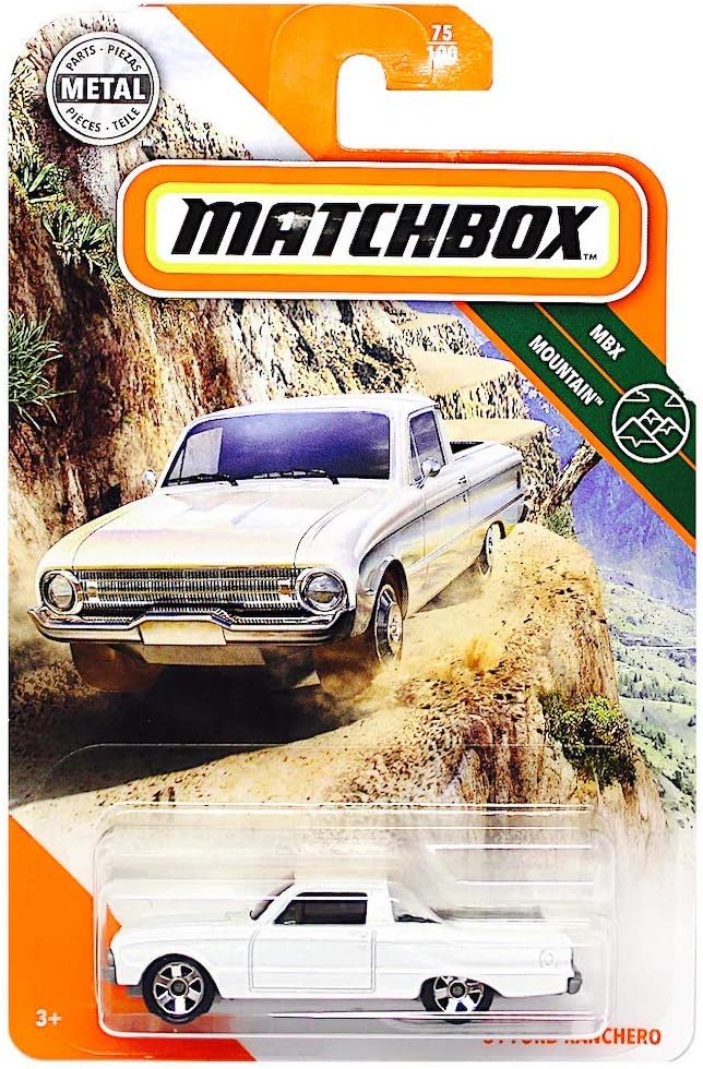 Matchbox '61 Ford Ranchero MBX Mountain Diecast Vehicle 1:64 Scale