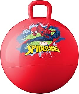 Hedstrom Marvel Spiderman 15 Inch Hopper Ball, Jumping Ball for Kids 55-97064