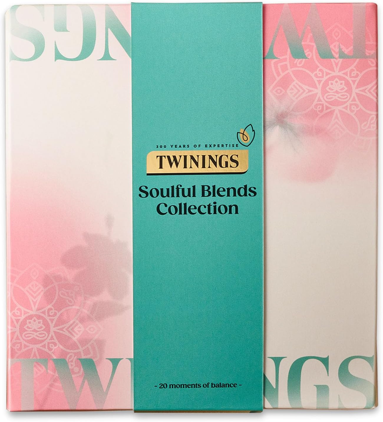 Twinings Soulful Blends Collection Gift Box | Ideal Gifts For Birthday & Valentines Gifts For Her|20 Tea Bags |4 Flavours of Premium Green & Herbal Tea Bags