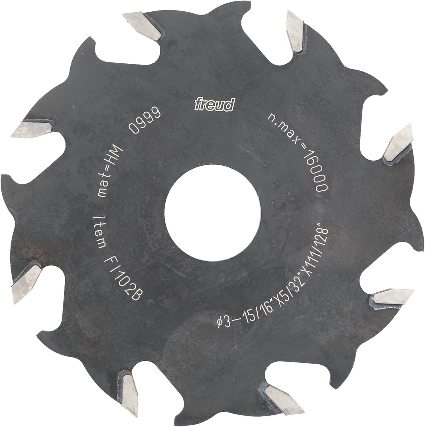 Freud FI102: 4" 8-Tooth Replacement Blade for JS100, JS102 or Similar Biscuit Joiner