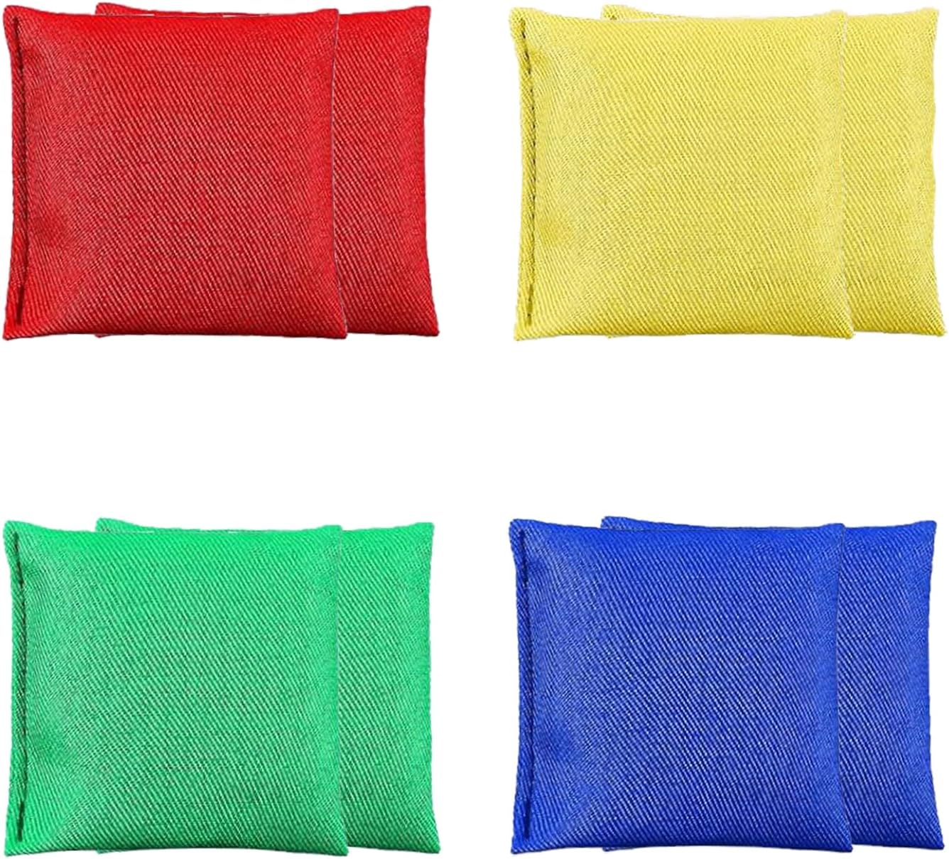 8 Pcs Bean Bags, Small Bean Bag, Mini Bean Bag, Bean Bags Kids Throwing, Colorful Cloth Sandbag, Funny Kids Games, Bean Bags Kids Throwing for Sports Outdoor Family Kids Party Supply