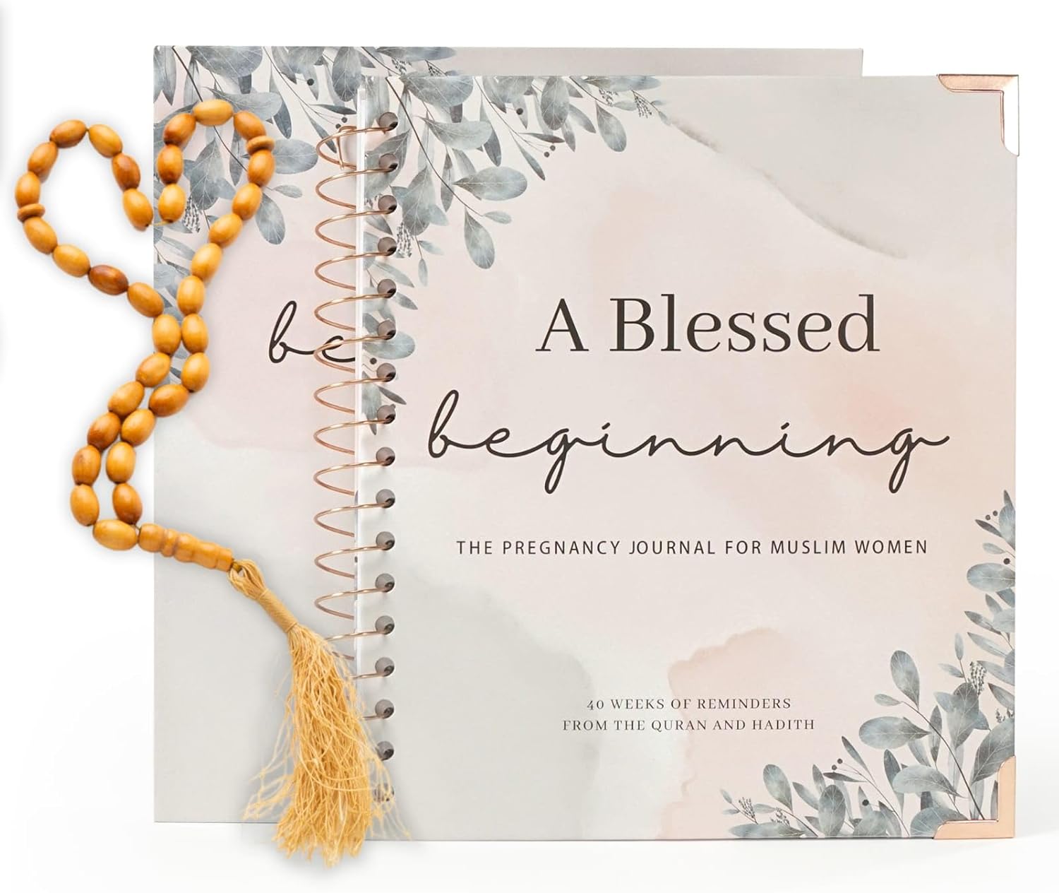 Hayati A Blessed Beginning - The Pregnancy Journal for Muslim Women - Islamic Pregnancy Planner for First Time Moms & Expecting Parents - With Verses from the Quran & Hadith - Mom to Be Gift Ideas