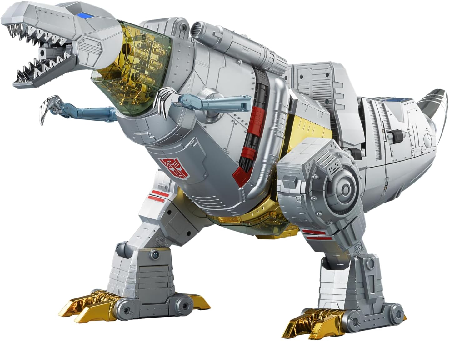 Robosen Transformers Grimlock Flagship Edition - Auto Transforming Robot, Remote App Control, Voice Interaction, Transformer Toys, Limited, 15.4 Inch