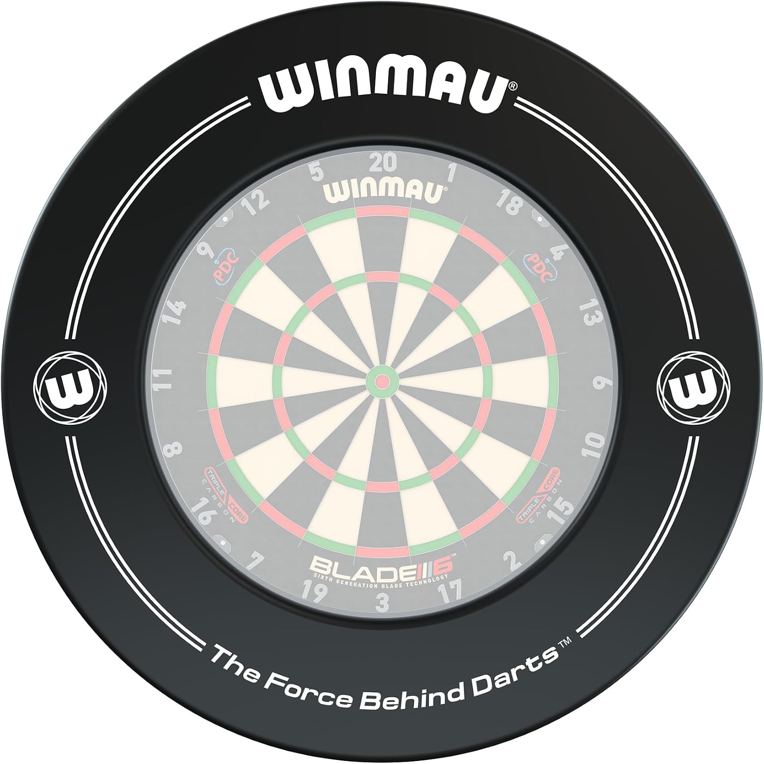 WINMAU Printed Dartboard Surround Ring