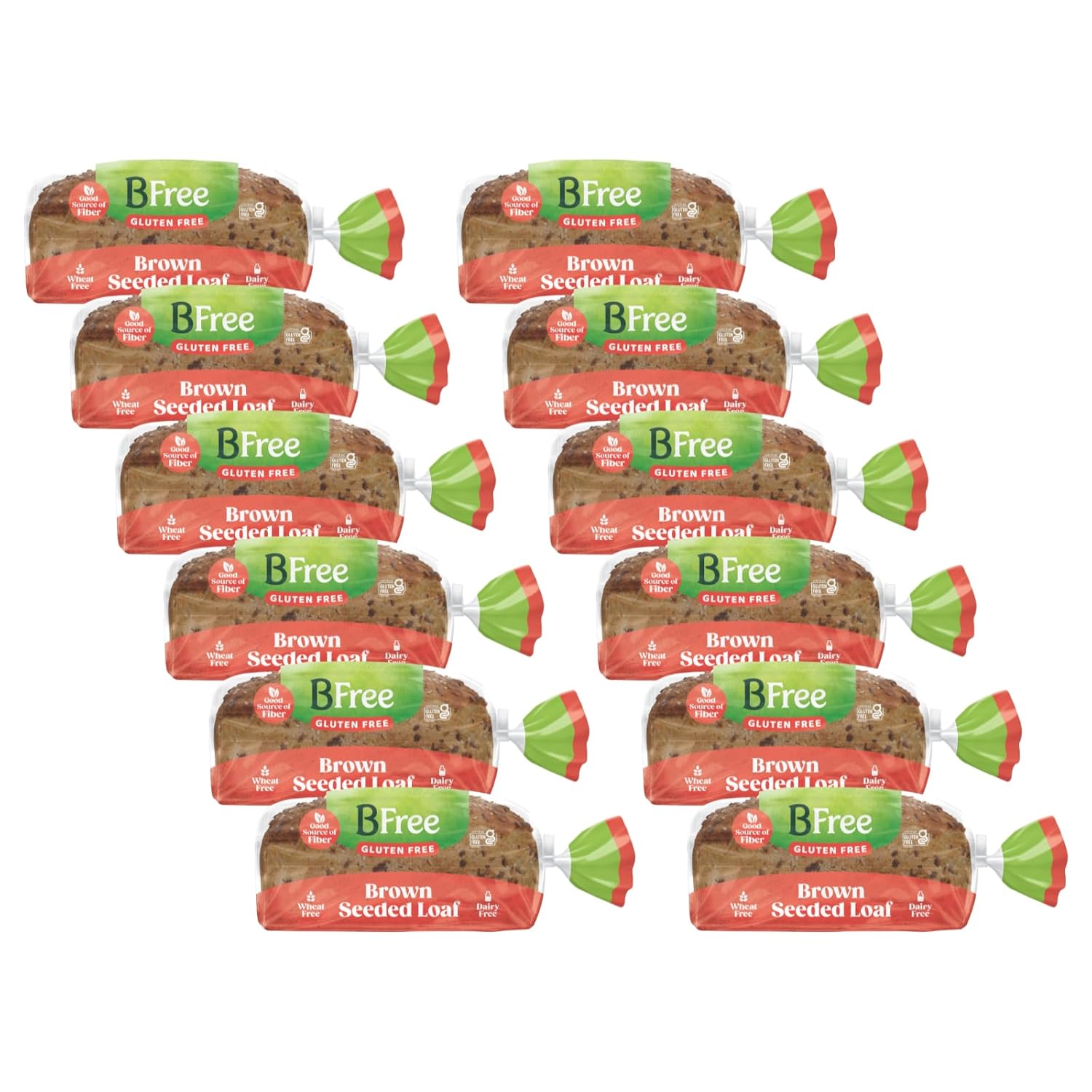 Bfree Gluten Free Sandwich Loaf, Seeded Brown, 14.11 Oz (Pack Of 12)