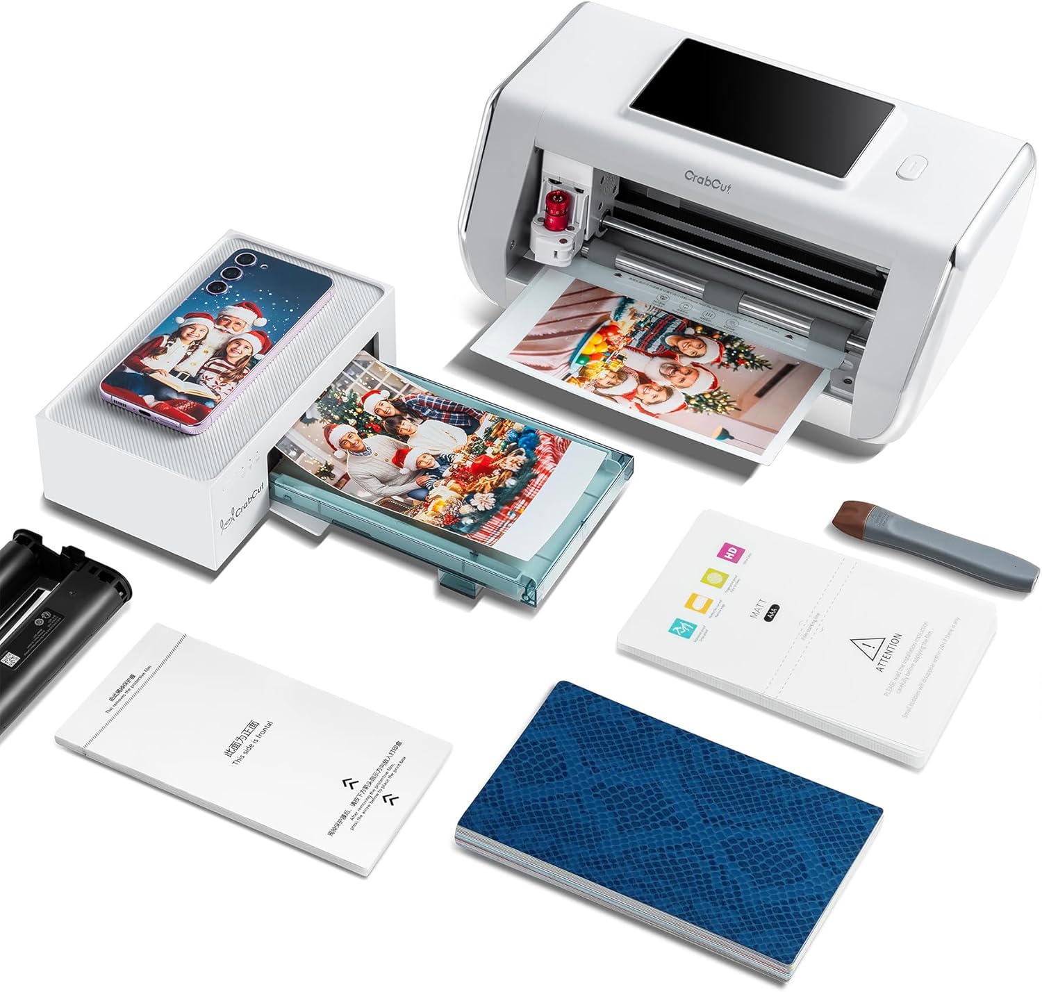 Photo Printer and Hydrogel Film Cutting Machine Bundle: for Small Business:Mobile Phone Stores:Mobile Phone Repair Shops