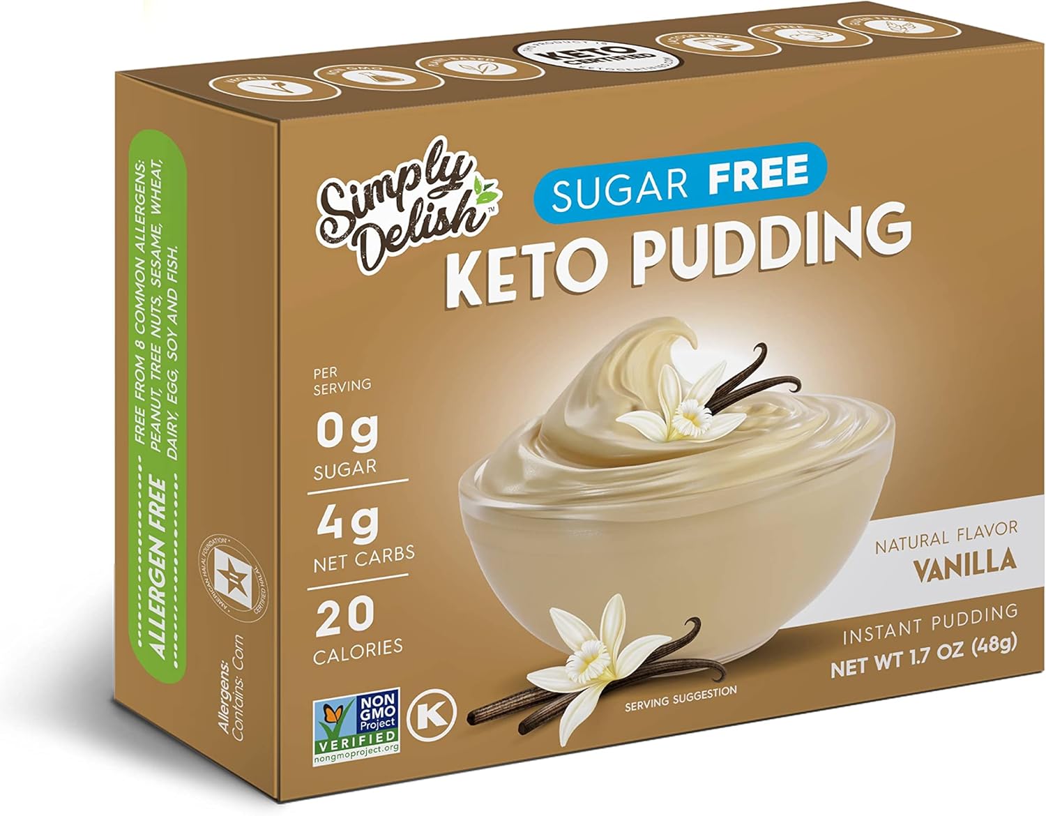 Simply Delish - Pudding & Pie Filling Vanilla - 1.6 oz.